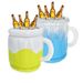 Inflatable Beer Cooler & Cup - Portable PVC Ice Bucket For Camping Beach & Outdoor Parties (Heavy-Duty Leak-Proof Multi-Functional)_desvips.com