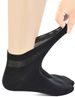 Yomandamor Mens Coolmax Ankle Extra-Wide Diabetic Socks With Seamless Toe,5 Pairs_desvips.com