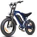 ESKUTE V202 Off-road Electric Bike, 48V 20.8Ah Long-Range Battery, Dual Suspension_desvips.com