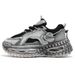 Spring Autumn 2027 Fashion Sneakers Dad Shoes Men PU+Mesh Breathable Tire Bottom Thick Sole Non-Slip Wear-Resistant Running Shoes 39-44_desvips.com