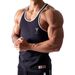 Men's Activewear Summer New Style Sports Running Training Fitness Vest For Men, Solid Color, Slim Fit, Trendy Men's Clothing_desvips.com