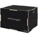 Plyo-Box/Sprungbox, Robust, 76x61x51 Cm, Schwarz, Griff 10x3,5 Cm, Bis 120 Kg_desvips.com