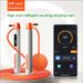 New Bluetooth Smart Jump Rope With 4-Language Support (CN/EN/KR/JP) - Dual-Mode Corded/Cordless, Precision Digital Counting For Fitness & Training_desvips.com