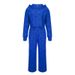Women's Clothing casual fashion long sleeved hooded sweatshirt wide leg pants two piece set_desvips.com