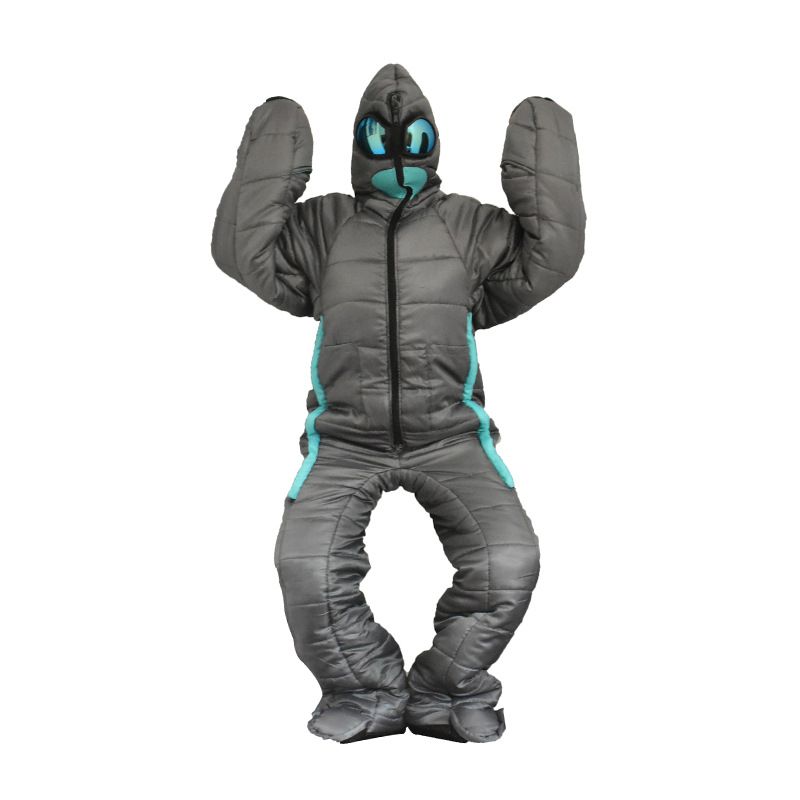Alien Walking Humanoid Type Human Mummy Warm Camping Sleeping Bag Hospital Companion Special_desvips.com