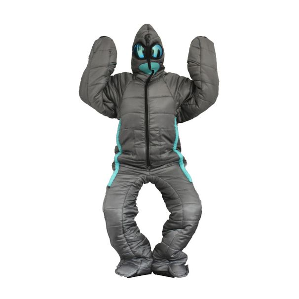 Alien Walking Humanoid Type Human Mummy Warm Camping Sleeping Bag Hospital Companion Special_desvips.com