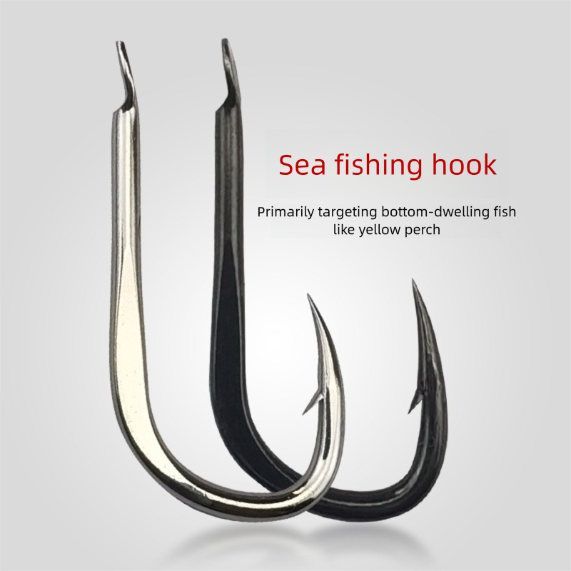 for Sea Fishing, Bottom Fish Chicken Yellow Three White Fruit String Line Set Concave-Convex Reinforced Hooks, Low_desvips.com