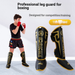 Fighting Muay Thai Thickened Shin Guards With Instep Shin Guards, Adult And Children's Protective Gear, Taekwondo Leg Guards_desvips.com