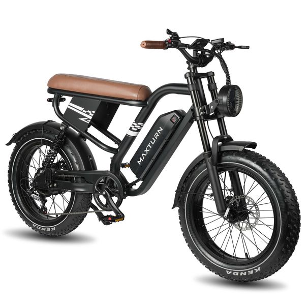 MAXTURN MX10 Electric Mountain Bike With 48V 13.5Ah Battery,Shimano 7-Speed_desvips.com