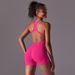 European And American Style Tight-Fitting Seamless Bodysuit Women, Butt-Lifting One-Piece Sports Pilates Fitness Yoga_desvips.com