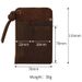 Genuine Leather EDC Organizer Sheath Handmade Tactical Tool Pouch Holster With Belt Clip Storage Bag_desvips.com