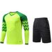Breathable Goalkeeper Jersey & Shorts Set - Lightweight Polyester Football Training Kit For Youth & Adults - High Visibility Colors_desvips.com