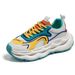 2026 Fashion European Station Sneakers Youth/Men Low Top Lace-Up Thick Sole Non-Slip Wear-Resistant Running Shoes_desvips.com