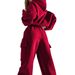 Women's Clothing autumn and winter women's clothing new fashion sports leisure sweater suit_desvips.com