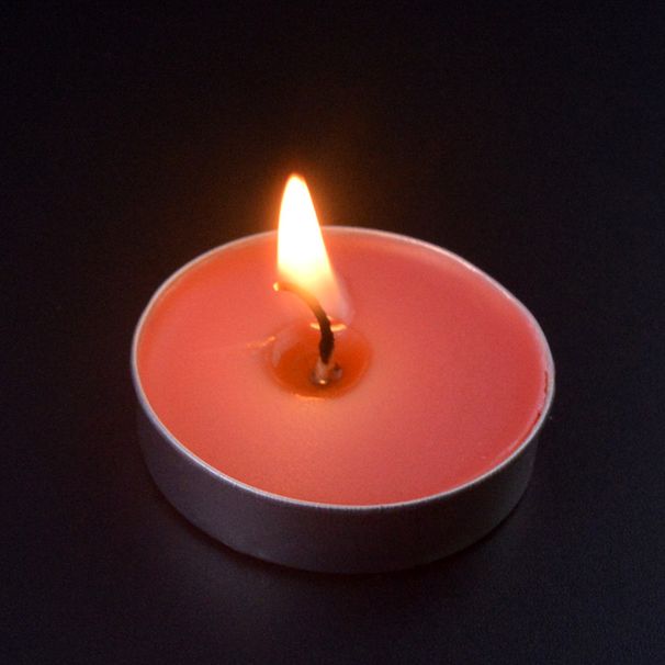 Butter Lamp Metal Round Proposal Confession Birthday Emergency Lighting Smokeless Small Candle_desvips.com