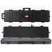 VEVOR Gun Hard Case With 3 Layers Of Protective Foam, Lockable, Waterproof & Rolling Long Gun Case, For 127 Cm Rifles Or Shotguns_desvips.com