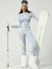 Women's Quick-Dry Autumn Winter Thermal Underwear Ski Set Sports Fitness_desvips.com