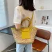 Handbags Designer Straw Hot Woven Beach Tote Women, Large Capacity Summer Crossbody Bag, Fashionable Korean-Style_desvips.com