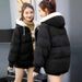 Down jacket for women winter new Korean style student short cotton padded jacket loose thickened cotton coat_desvips.com