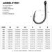 Guanfu Iseni Luya With Circle And Ring High Carbon Steel Barbed Sea Rock Fishing Single Hook_desvips.com