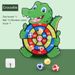 Dart Board For Kids With 3 Sticky Balls Indoor Outdoor Sport Party Games Cartoon Animal Dart Board Toys Christmas Gift_desvips.com