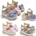 Citgeett Newborn Baby Girls Crib Infant Soft Summer Princess Sandals Shoes Ddmysaturn_desvips.com