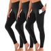 High Elasticity Women's Yoga Pants High Waisted Slimming Peach Hip Sports Fitness Pocket Fitness Pants_desvips.com