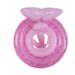 Swimming Accessories Mermaid Sitting Circle Pink Children's Cute Inflatable Split Seat Circle Mermaid Arm Swimming Circle_desvips.com