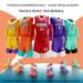 Basketball Jersey Set With Pockets, Custom Print Logo & Number, Breathable Training Uniform For Kids Youth Adult_desvips.com
