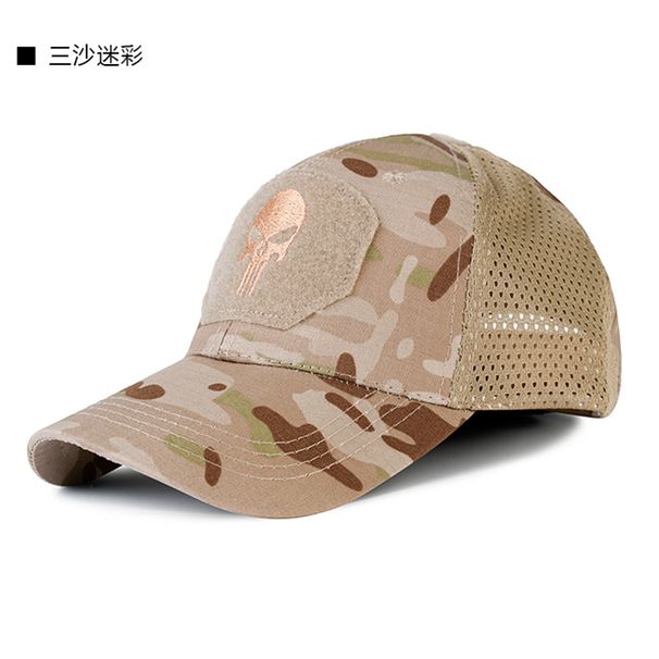 Cycling Caps Summer Cycling Sun Protection Hat Baseball Cap Men's High End Trendy Men's Outdoor Mountaineering Sun Visor Camouflage Cap_desvips.com