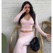 European American Long Sleeved Cardigan Tie Up Design Elegant Pilates Slimming Yoga Fit Elastic Comfortable Sportswear_desvips.com