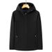 Men's & Women's Waterproof Softshell Jacket With Fleece Lining - Windproof Thermal Outdoor Work Coat For Hiking, Camping, Skiing_desvips.com