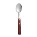 Outdoor Tableware 304 Stainless Steel Log Handle Steak Western Food Knife Fork Spoon Gift_desvips.com