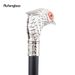 White Bird Head Red Eye Animal Fashion Stage Cane Stick Decorative Cane Halloween For Cosplay And Parties, For Cosplay & Party_desvips.com