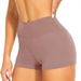 High Quality Cross-Bordr Summr Safty High Waist Lggings Sports Shorts Tummy Control Yoga Pants Womn's Clothing In Stock_desvips.com