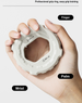 Portable Silicone Hand Grip Strengthener, 3-in-1 Resistance (20/30/40LB) Non-Smell Waterproof Grip Ring For Office, Gym, Elderly Rehabilitation_desvips.com