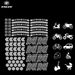 Multifunctional Reflective Strip Stickers Road Mountain Bike Bicycle Body Stickers Logo Stripe Warning Stickers_desvips.com
