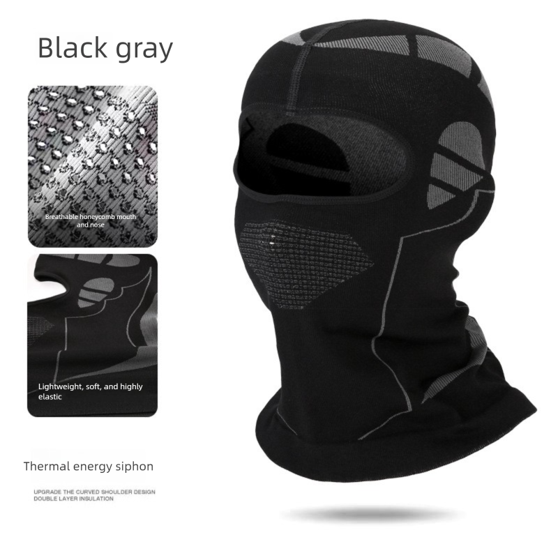 Outdoor Winter New Cycling Head Warm Face Mask Cold-proof Thickened Breathable Skiing Windproof Neck Cover Hat_desvips.com