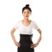 Black For Lumbar Disc Herniation With Steel Plate Support Breathable Waist Belt_desvips.com
