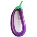 Eggplant Pool Float - Oversized Inflatable Lounger With Net & Foldable Design, Thickened PVC For Adults_desvips.com