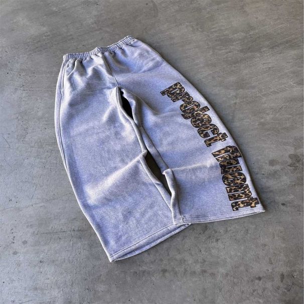 2026 European-USA Style Y2K Hip-Hop Fashion Sweatpants Women/Men High Waist Leopard Print Pattern Casual Loose Sport Long Pants_desvips.com