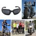 3 Paar Fahren Reitbrille UV400 Windbeständig Motorrad Radfahren Sonnenbrille Anti-Staub Schutzbrille Outdoor Sport Brillen Grau Linse_desvips.com