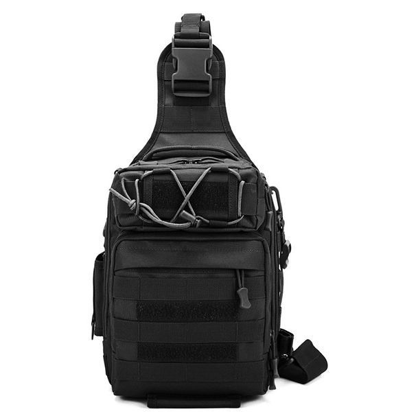 Lure 2018 Multifunctional Single Shoulder Crossbody Men's Chest Bag Outdoor Camouflage Tactical Backpack Fishing_desvips.com