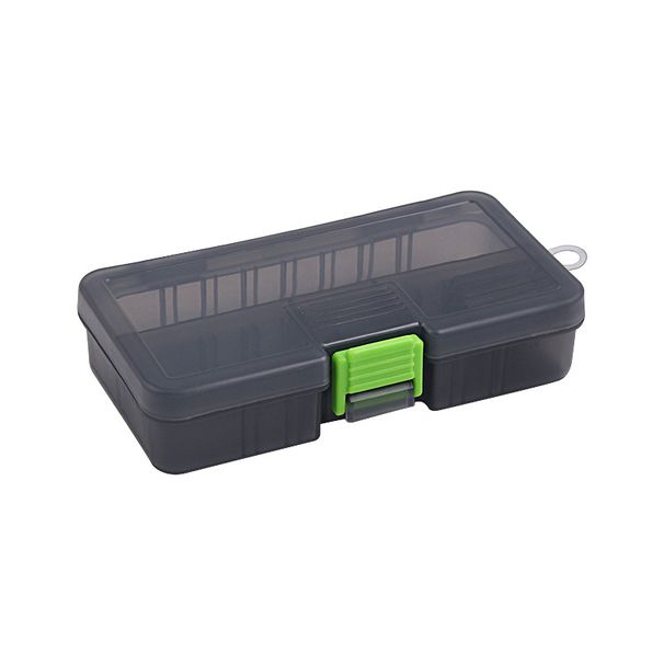 Lure Bait New Lure Box Transparent Gray Plug In Baffle Multi Function Portable Lure Sequin Storage Box_desvips.com