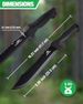 Mossy Oak 16-Inch Heavy Duty Machete With Saw And Sheath_desvips.com