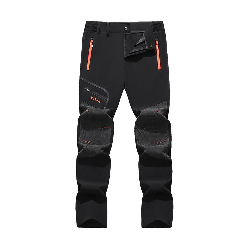 Hiking Clothings Summer Quick Drying Pants, Thin, Stretchy, Sporty, Casual, Loose, Breathable, Plus Size, Fast Drying, Long, Straight Leg Hiking Pants_desvips.com