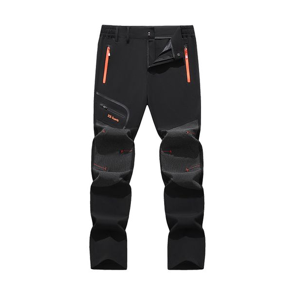 Hiking Clothings Summer Quick Drying Pants, Thin, Stretchy, Sporty, Casual, Loose, Breathable, Plus Size, Fast Drying, Long, Straight Leg Hiking Pants_desvips.com
