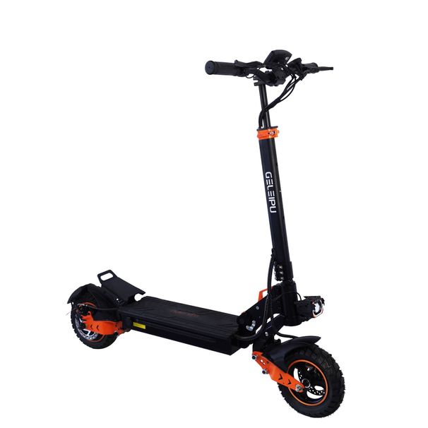 GELEIPU Z1 PRO Dual Motor Electric Scooter, 52V 20Ah Battery, Hydraulic Suspension_desvips.com
