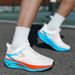 Men Running Shoes Carbon Board Speciality Marathon Sports Breathable Lightweight Women's Comfortable Athletic Nonskid_desvips.com