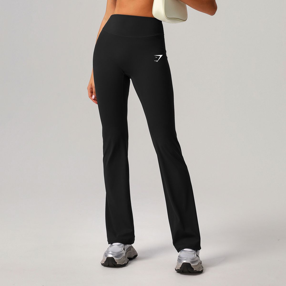 Wide Leg Yoga Pants Quick Drying High Waist Flare Sports Casual Summer Pants Slim Fit For Longer Legs_desvips.com